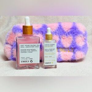 NWT TRULY Coco Glow Body Serum Set